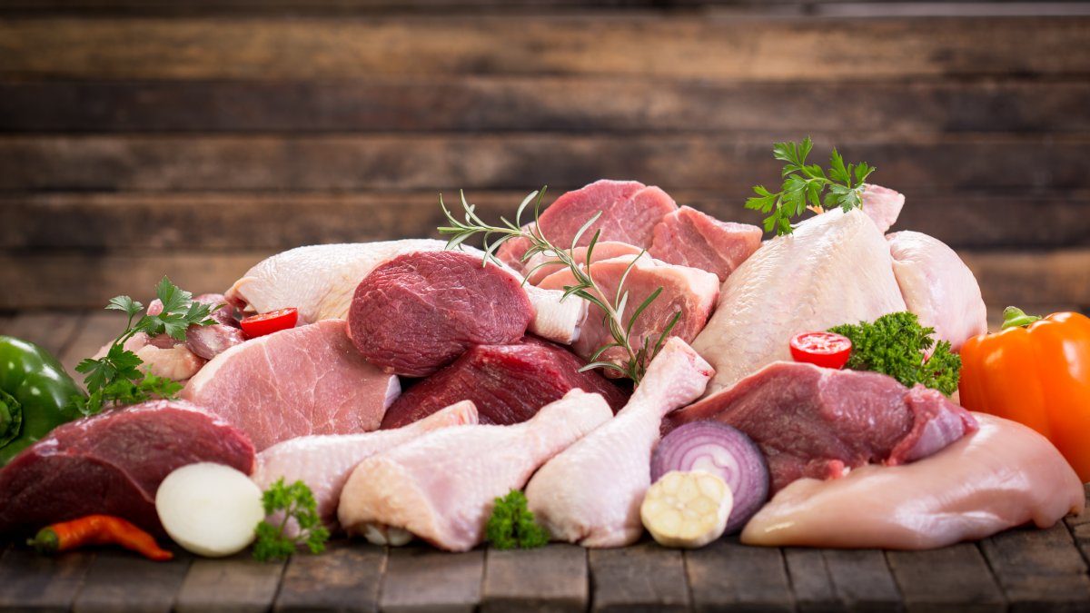 Rått kött - rovdjursdieten baseras enbart på animaliska produkter